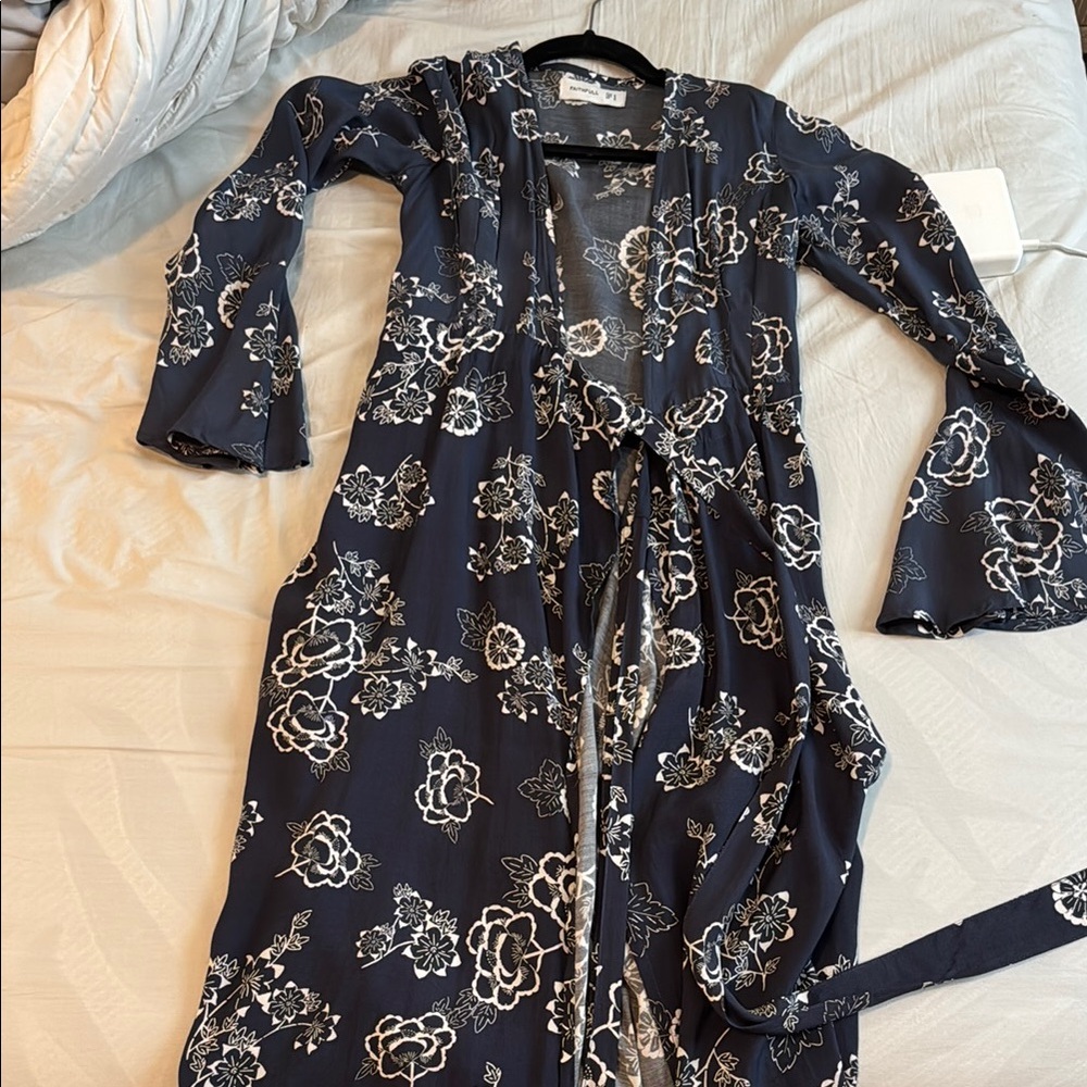 Faithful the brand floral midi Wrap Dress